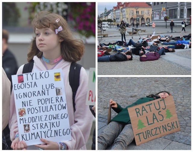 Przez ostatni tydzień na całym świecie tysiące ludzi wychodziło na ulice i wykonywało podobne gesty. Protestowali przeciwko bierności polityków wobec zmian klimatu. Białystok to jedno z kilkuset miast, które włączyły się w generalny strajk.