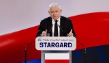Jarosław Kaczyński w Stargardzie: Przed Polską dzisiaj stoi problem wielkiej walki z lewicą