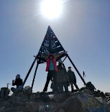 Trener Beata Kij z Końskich w pięknym stylu zdobyła najwyższy szczyt Afryki Północnej!