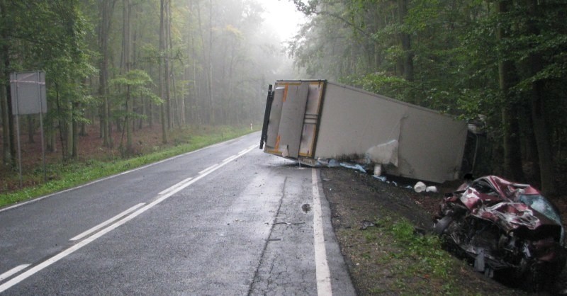 Dzisiaj o godz. 6.50 na drodze krajowej nr 11 w Bąkowie...