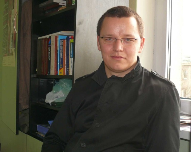Philipp Zalewski - główny specjalista do spraw komunikacji społecznej w szpitalu.