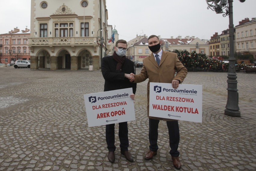 Porozumienie Jarosława Gowina prezentuje kandydatów na prezydenta Rzeszowa. To Arkadiusz Opoń i Waldemar Kotula