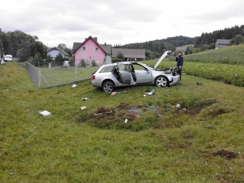 Wypadek pod Nowym Sączem. Nie żyje 18 -latka, kierowca uciekł z miejsca wypadku [AKTUALIZACJA]