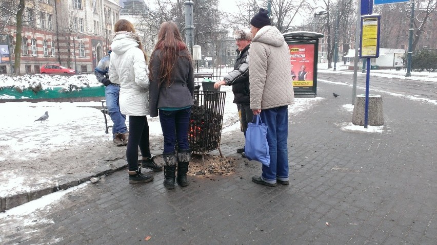 Koksownik na placu Sikorskiego