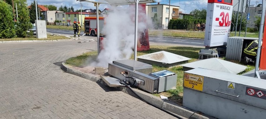 Na stacji paliw przy ul. Wschodniej w Toruniu samochód...