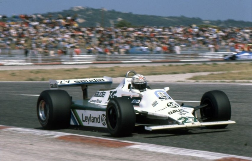 Mistrz świata z 1980 r. Alan Jones – Williams-Ford~