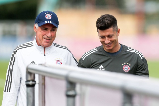 Ancelotti miał z Lewandowskim dobre relacje