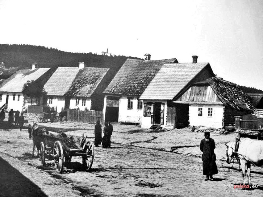 Rok 1914
Rynek w Nowej Słupi. Ze zbiorów IS PAN.