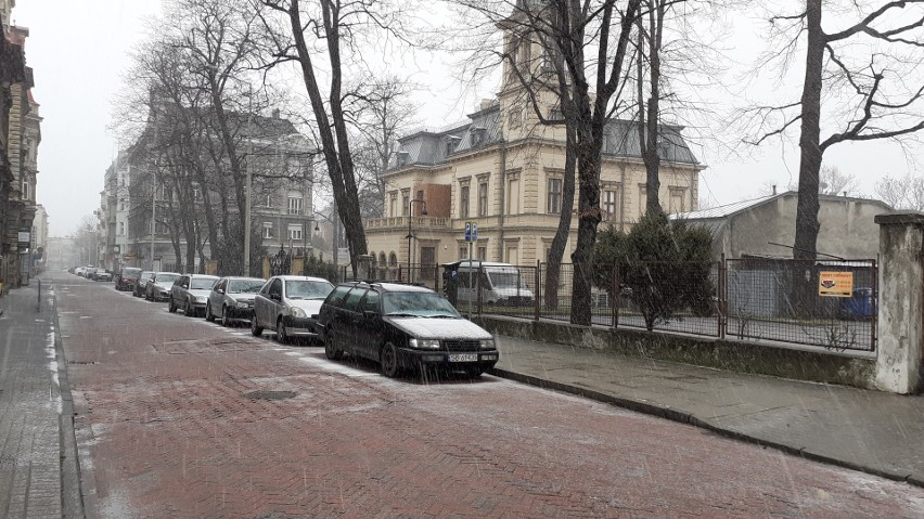Śnieg w Bielsku-Białej