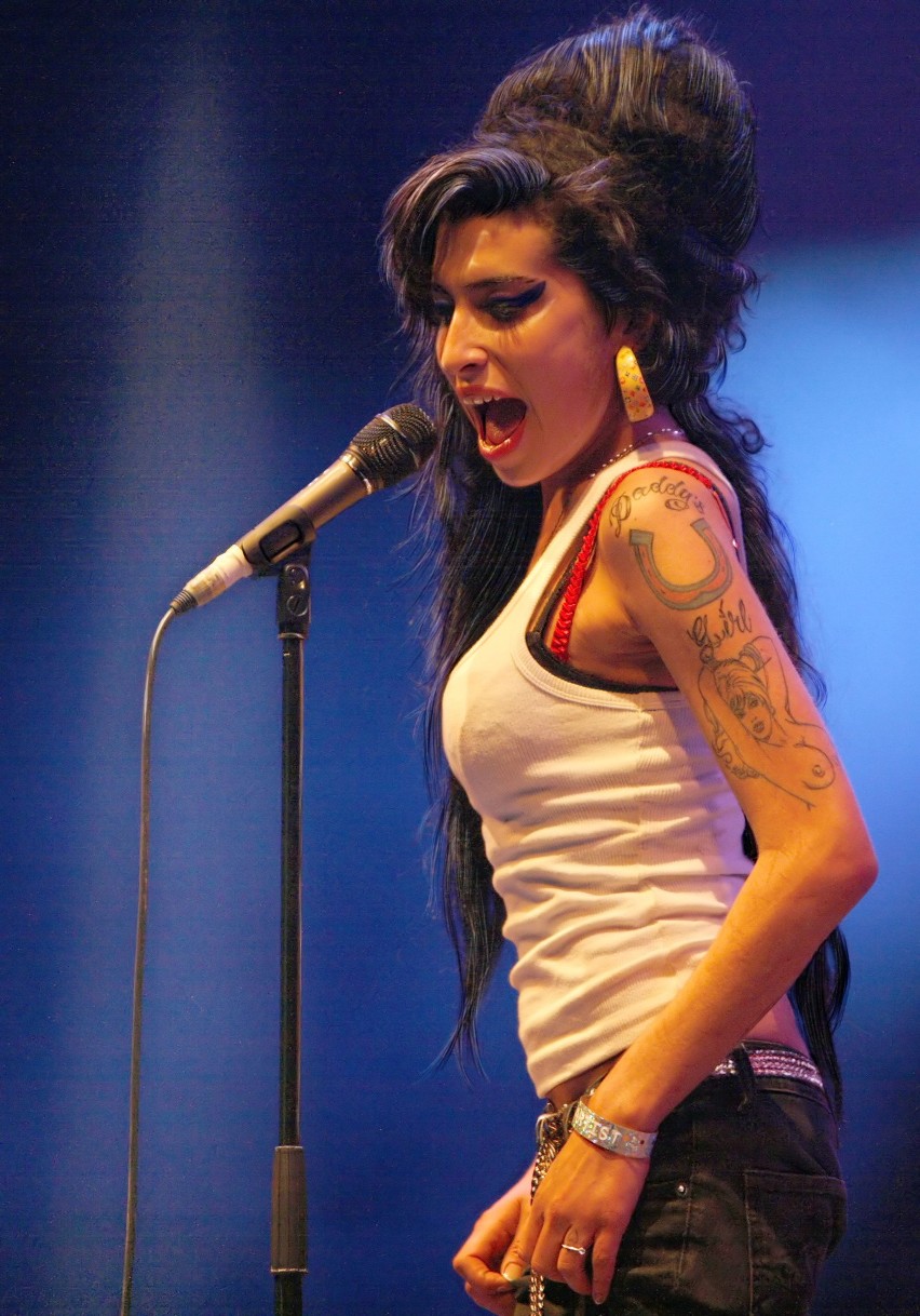 Amy Winehouse na Eurockéennes w 2007