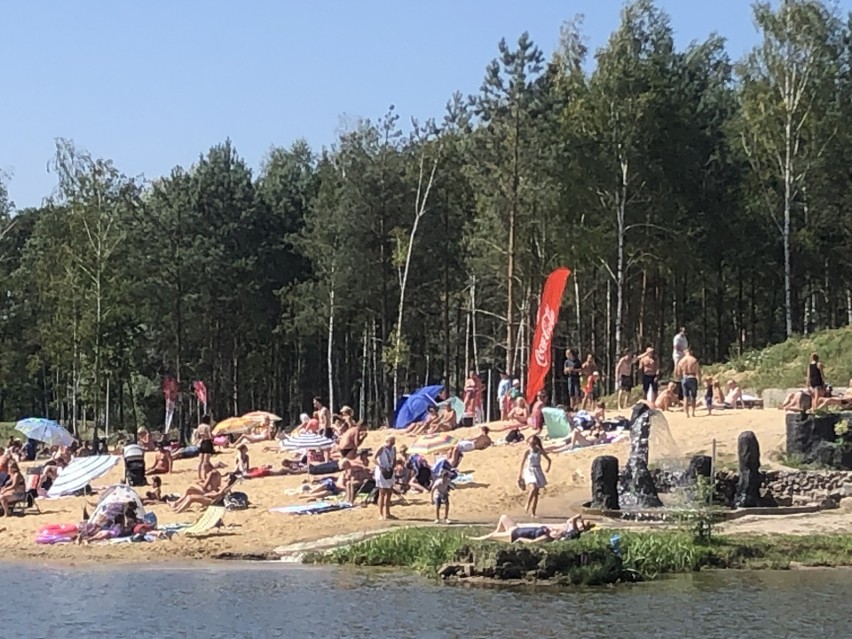 Rybakówka w Żerominie jest nowym miejscem do plażowania....