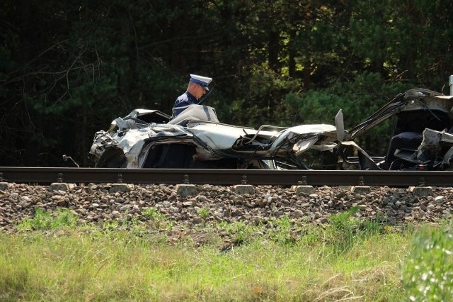 Na przejeździe kolejowym w Grajewie doszło do śmiertelnego wypadku