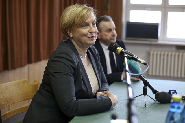 Anna Fotyga w Słupsku