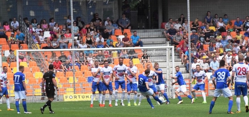 Podbeskidzie - MKS Kluczbork 3:1. Symboliczna zmiana warty w Bielsku-Białej