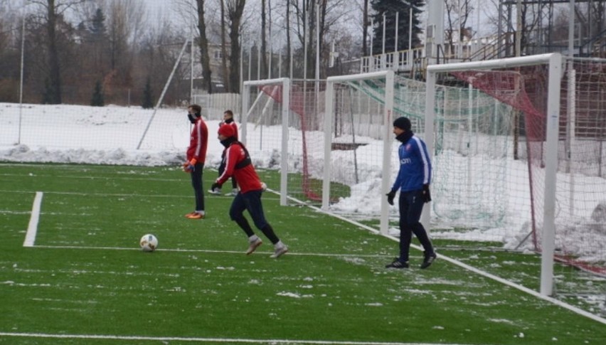 Trening Rakowa Częstochowa 9 stycznia 2019.