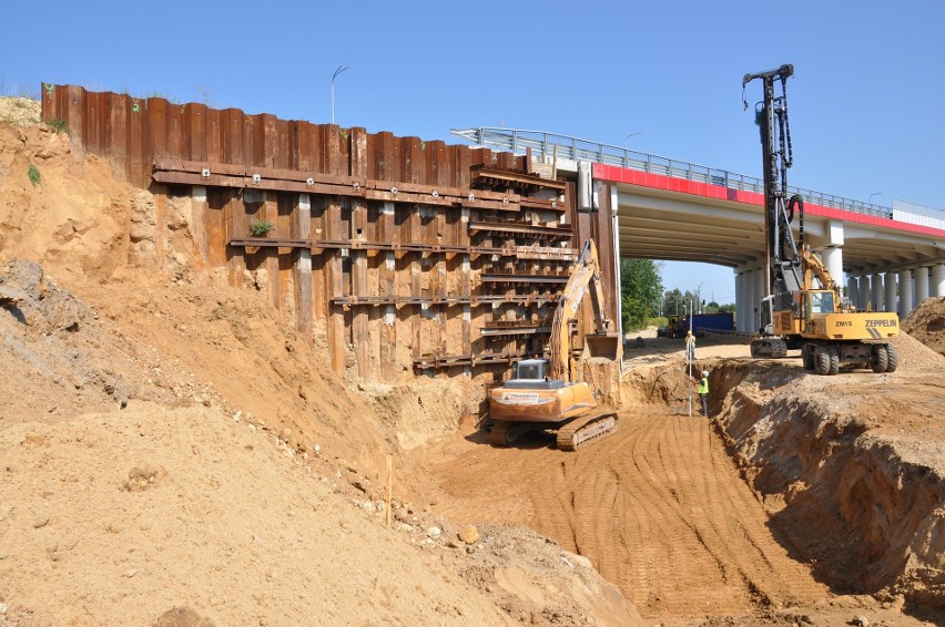 Budowa autostrady A1. Odcinek F - obwodnica Częstochowy.