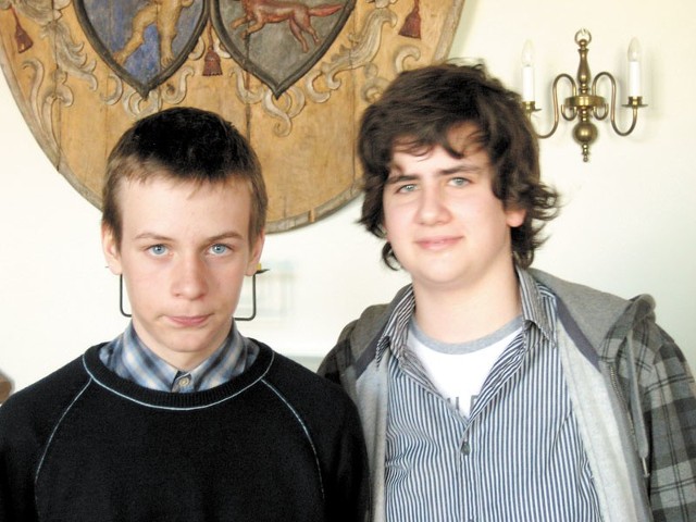 Bartosz Gluba (z prawej) i Igor Niewiadomski. 