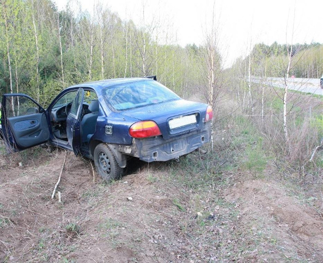 Wypadek na trasie Hajnówka - Dubicze Cerkiewne [ZDJĘCIA]