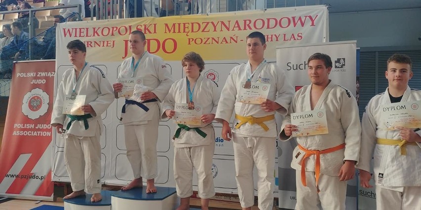 Judocy z Kowali z sukcesami w Poznaniu. Brajan Leśniewski drugi w Pucharze Polski