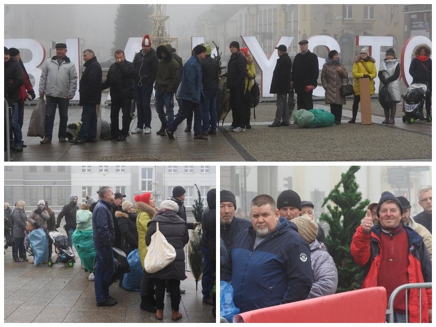 Białostoczanie przyszli zarówno z dużymi, jaki małymi...