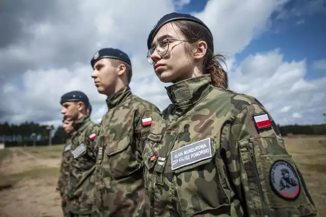 Drawski poligon okazał się idealnym miejscem na zmagania uczniów klas mundurowych z całej Polski