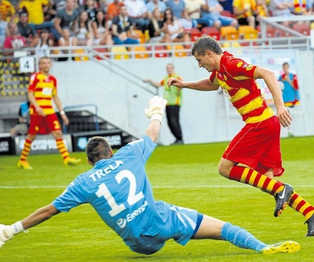 Patryk Tuszyński w pierwszym spotkaniu z Lechią strzelił swoim dawnym kolegom z drużyny dwa gole