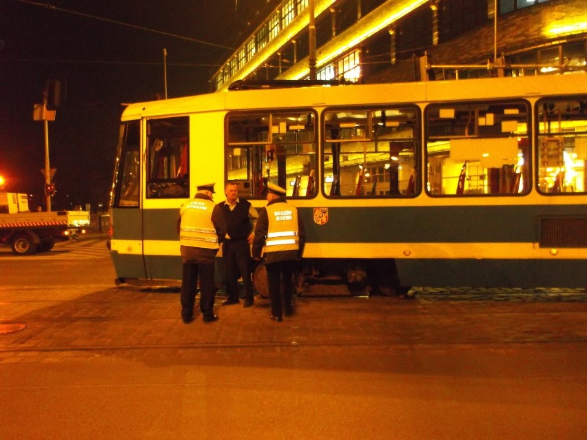 Wykolejenie tramwaju Renoma