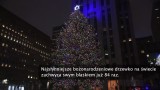 Najsłynniejsza choinka świata już świeci przy Rockefeller Center w Nowym Jorku