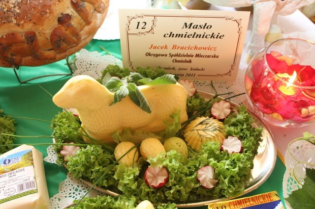 Masło Chmielnickie nagrodzone w kategorii produkty mleczne pochodzenia zwierzęcego.
