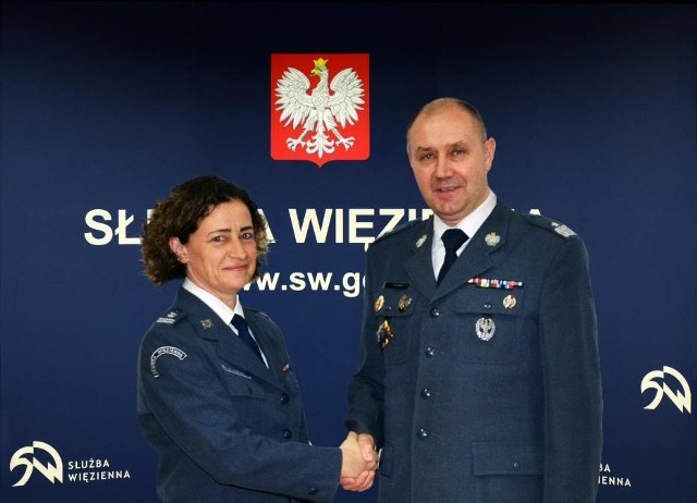 Podpułkownik Renata Niziołek, nowy dyrektor więzienia w Wadowicach. Tu też pracują kobiety