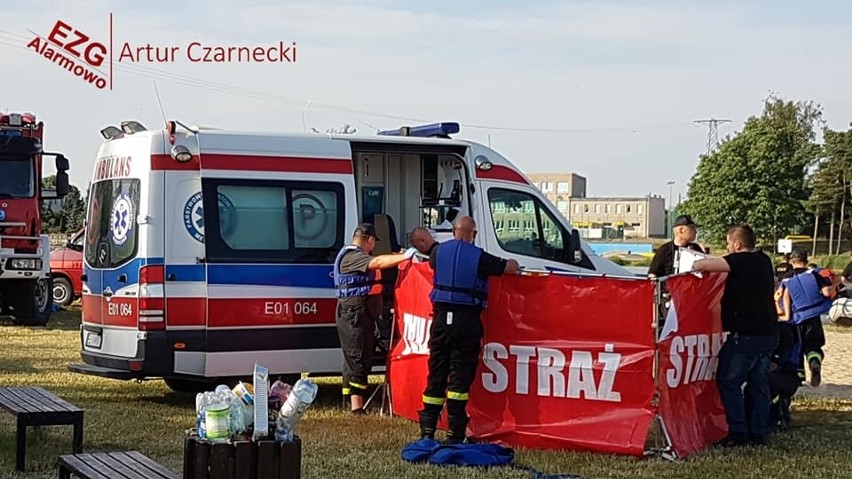 Tragedia w Strykowie. Mężczyzna utonął na kąpielisku