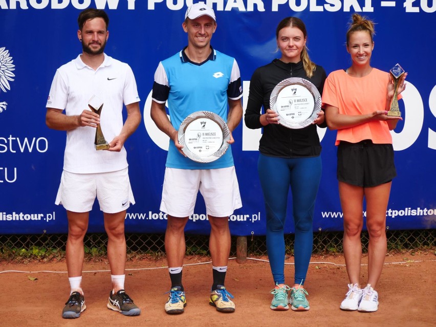 Paula Kania-Choduń i Paweł Ciaś są zwycięzcami turnieju w Łodzi, zaliczanego do cyklu Lotos PZT Polish Tour