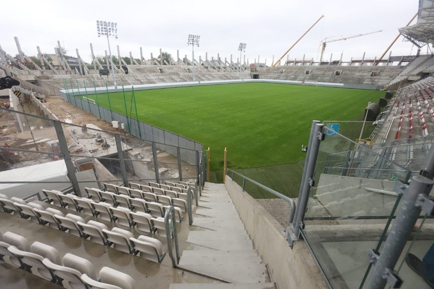 Stadion przy al. Unii rośnie! Zobaczcie świeże zdjęcia z budowy, zrobione dosłownie przed chwilą!