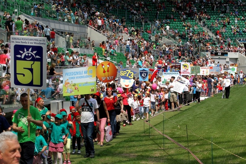 Czerwiec 2013 - Dzień przedszkolaka na Stadionie Miejskim we...