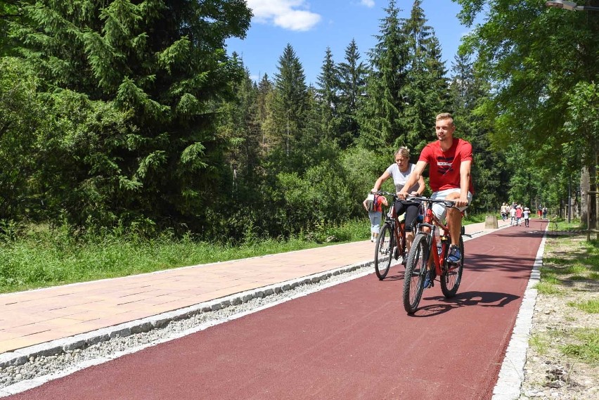 Ścieżka rowerowa do Kuźnic