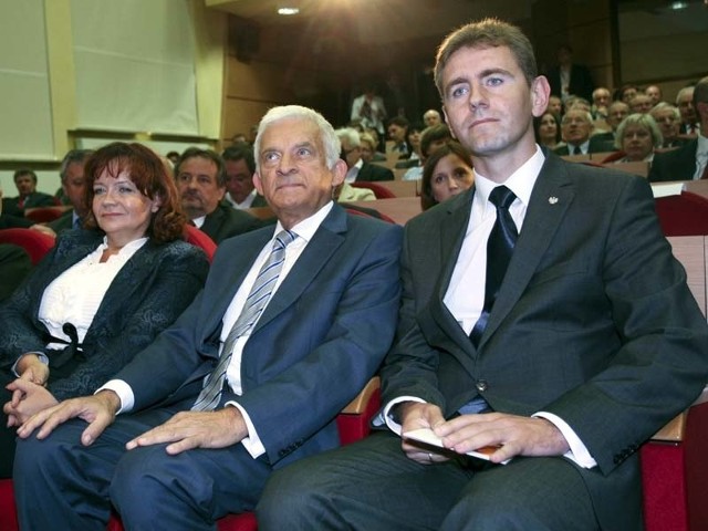 Na debatę przyjechał także Jerzy Buzek
