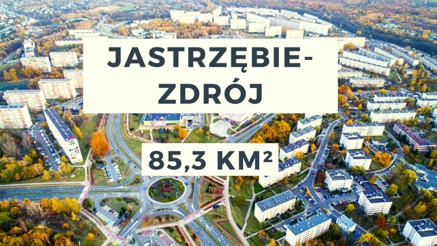 13 największych miast w województwie śląskim pod względem powierzchni. Katowice wcale nie są liderem. Ciekawi? Sprawdźcie