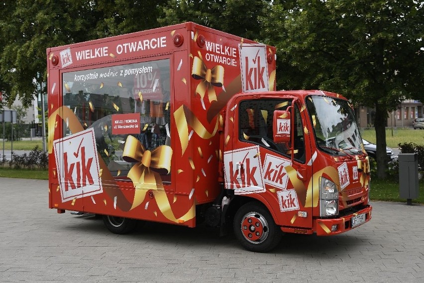 Otwarcie nowego sklepu Kik w Kielcach z... Miss [WIDEO, zdjęcia] 