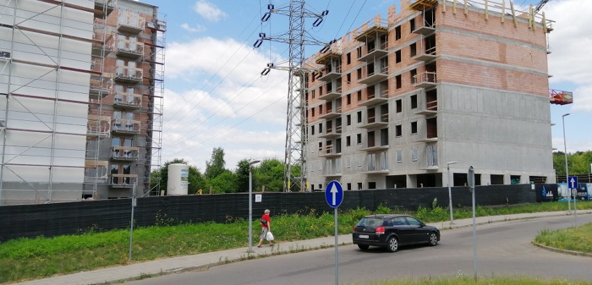 Budowa osiedla w Czyżynach przy ul. Włodarczyka