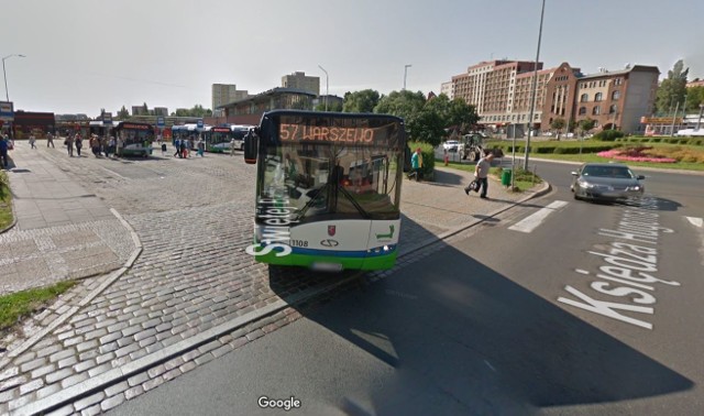 Do makabrycznego odkrycia doszło w rejonie pętli autobusowej przy ulicy Kołłątaja w Szczecinie