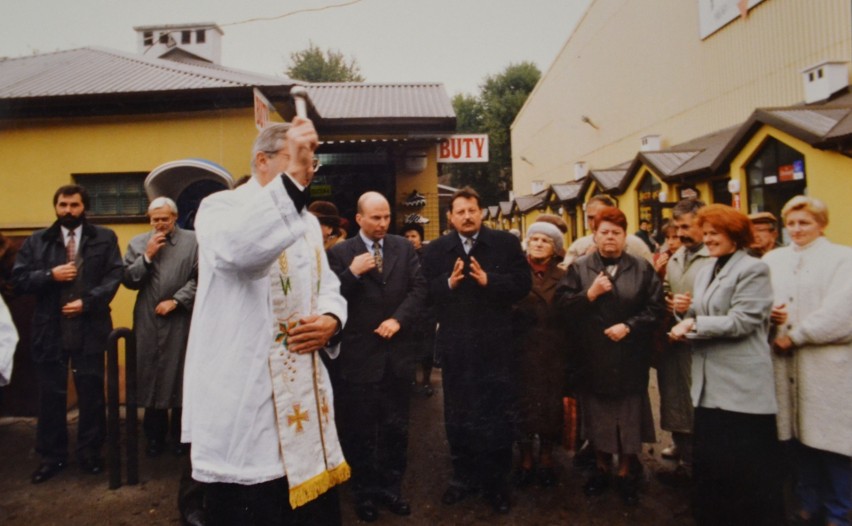 Tak wyglądał dawniej handel na Hali Targowej.