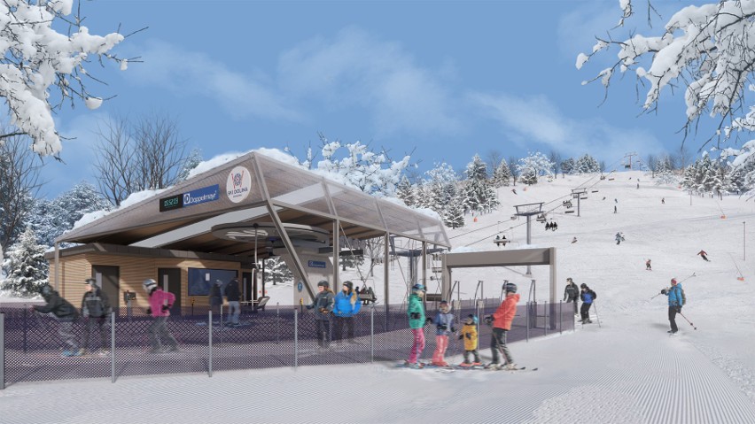 Ski Dolina Świniorka w Brennej – wizualizacja dolnej stacji...