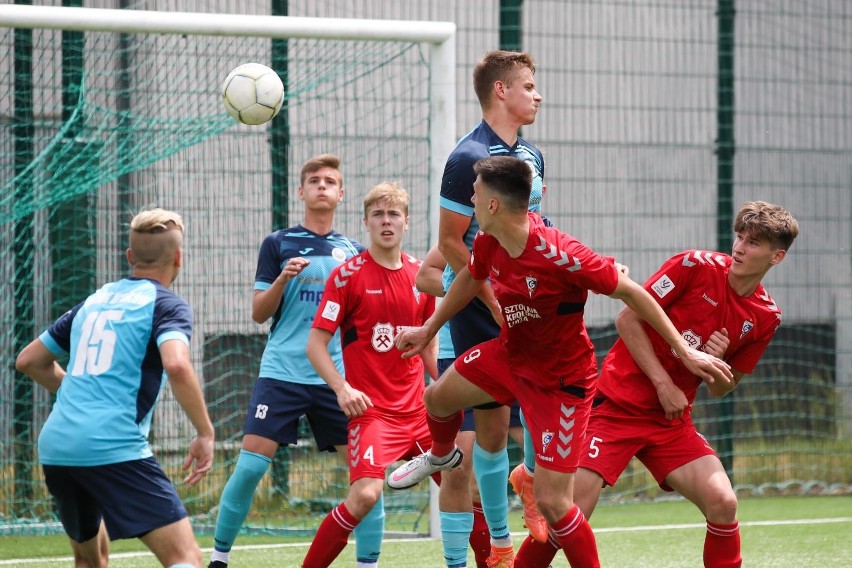 12.06.2021, Kraków: mecz Centralnej Ligi Juniorów U-18...