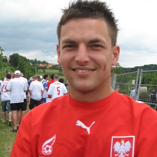 Gerard Nogajczyk, kibic z Zielonej Góry, przyjechał do Austrii dopingować naszych piłkarzy w meczu z Chorwacją