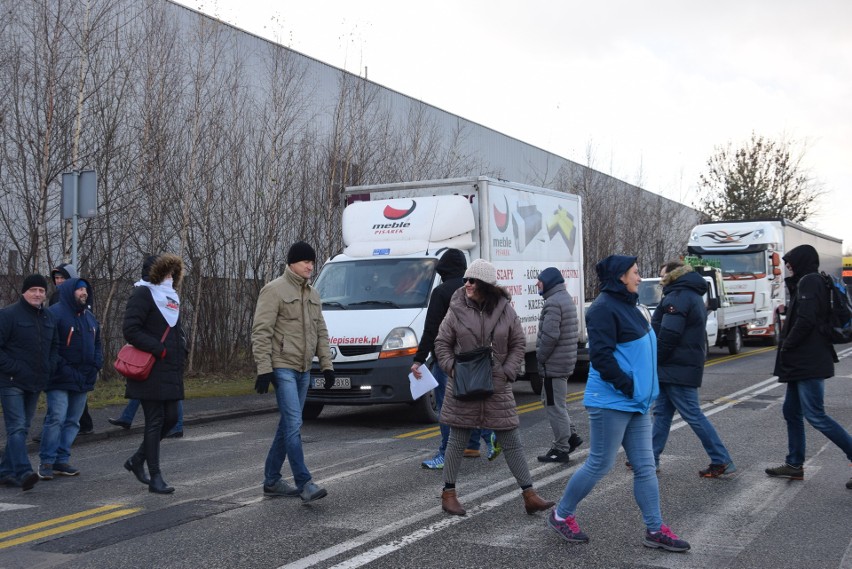 Akcja protestacyjna Solidarności na Turyńskiej