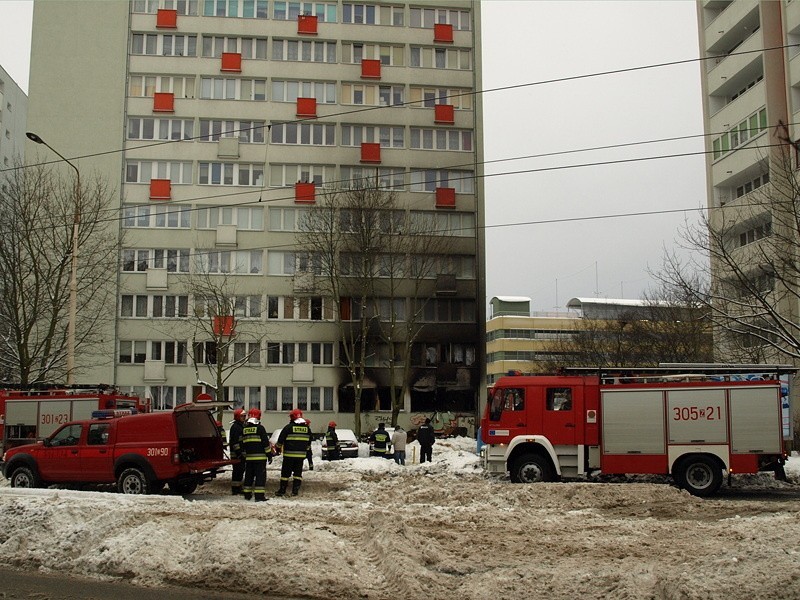 Po wybuchu gazu w wieżowcu przy Matejki
