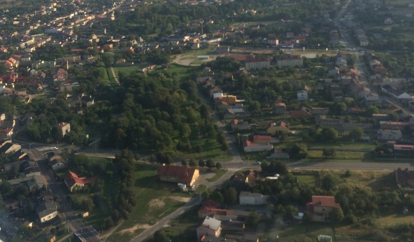 Kłobuck z lotu ptaka! Pilot samolotu przeleciał nad...