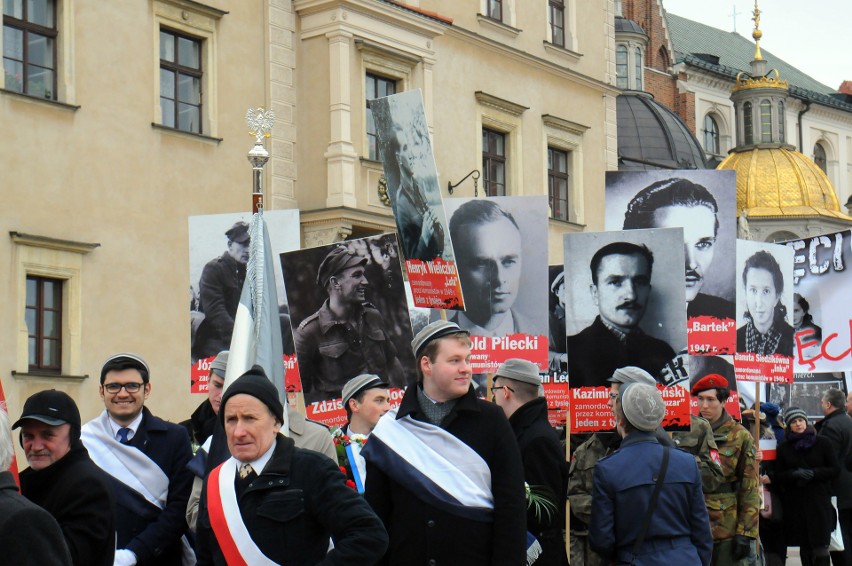Kraków. Patriotyczne obchody ku pamięci „Żołnierzy Wyklętych”