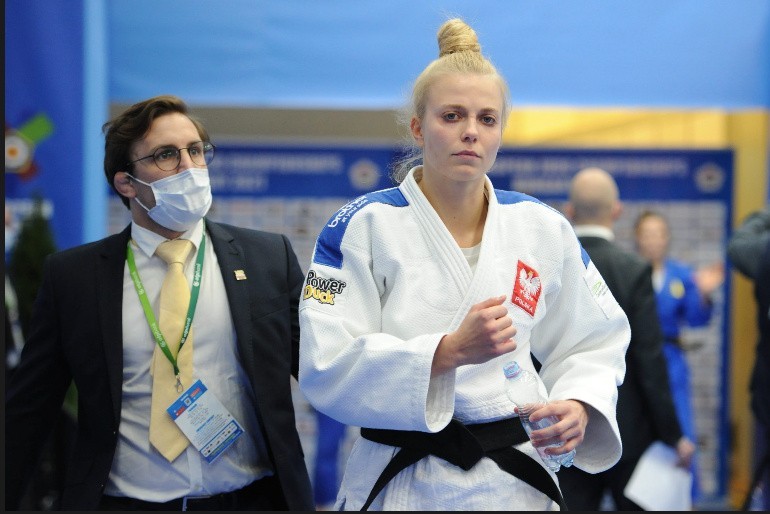 Eliza Wróblewska z Akademii Judo Poznań występ w Budapeszcie...