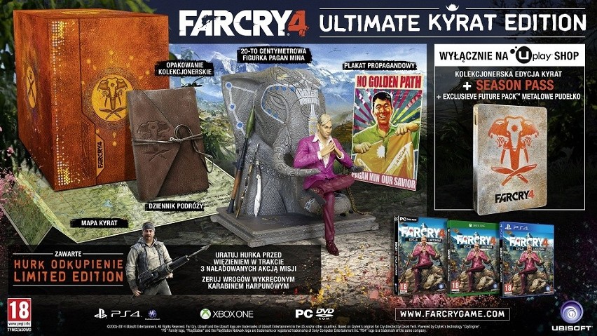 Far Cry 4: Ultimate Kyrat Edition i nowy zwiastun (wideo)